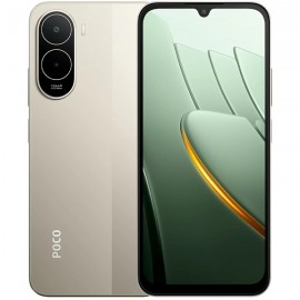 Smartphone Xiaomi POCO C81 Pro 128GB, 4GB RAM, Tela Imersiva 6,9" 120Hz, Bateria 6000mAh e C�mera IA - Dourado