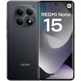 Smartphone Xiaomi Redmi Note 15 Dual SIM 256GB, 8GB RAM, C�mera 108MP, Tela AMOLED 120Hz e Bateria 5000mAh - Preto (Global)